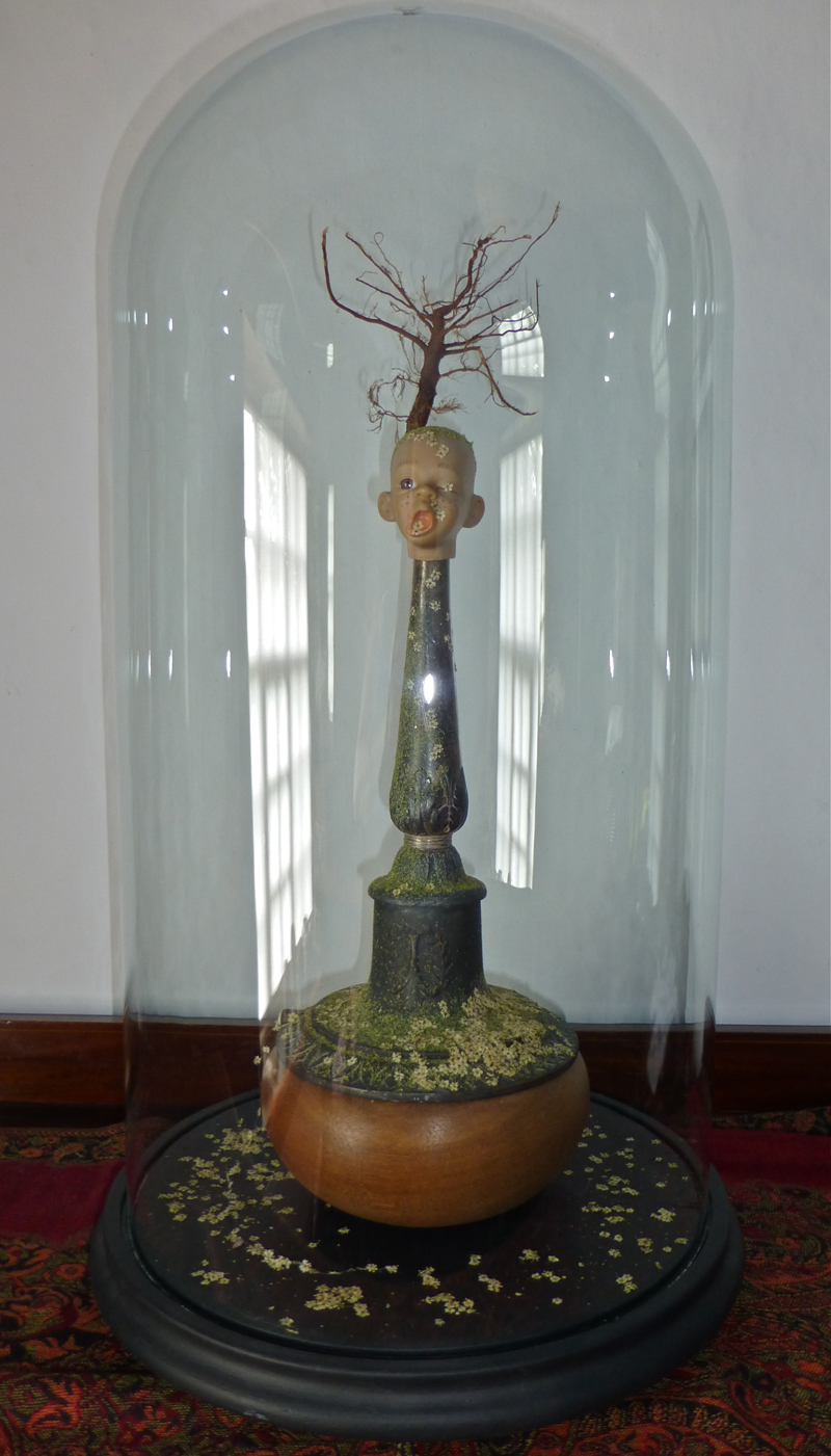 'Irminsul' (Tree of Life) 2012 mixed media 64 x 35 x 35 cm