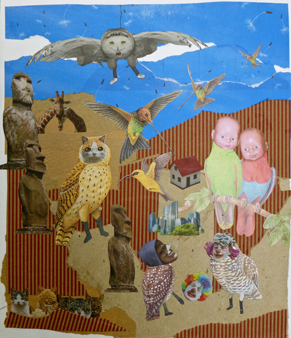 'The wings of Augury' (after Eileen Agar)